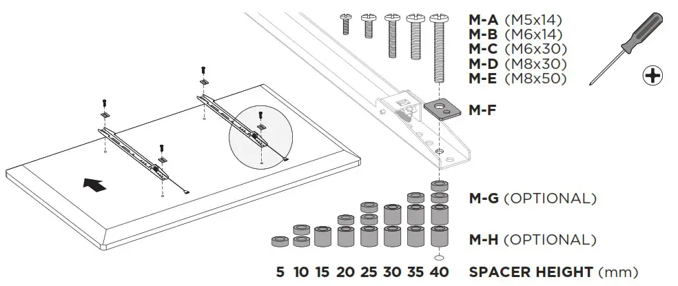 ATDEC AD WF 10090 Fixed Wall Mount 10090 - IMPORTANT INFORMATION 4