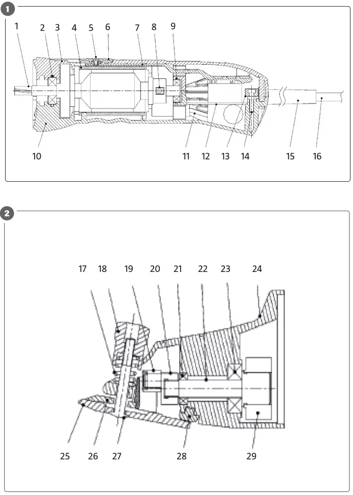KAYOBA 021202 Horse Cattle Clipper - FIG 1