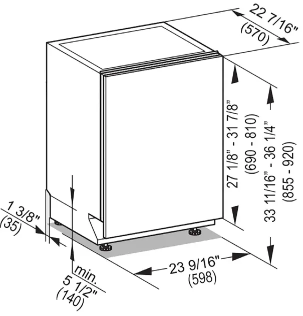 Miele G 5058 SCVi SFP 24 Inch Fully Integrated Dishwasher - 1