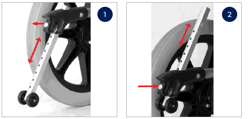 aspire MWS449300 Assist 2 Wheelchair 16