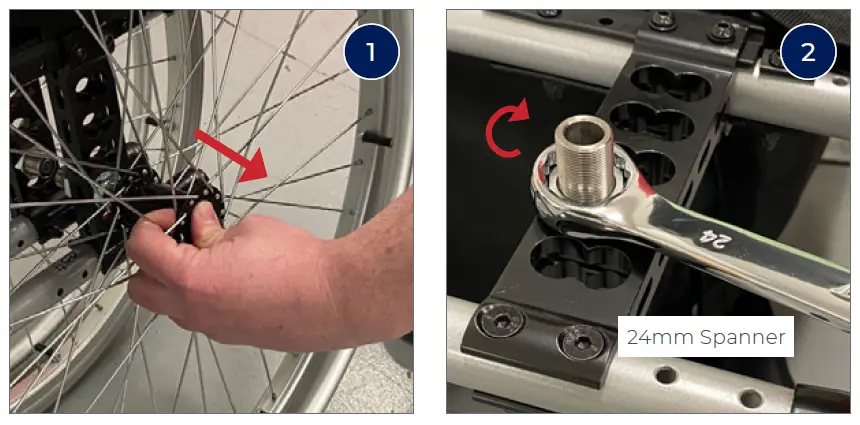 aspire MWS449300 Assist 2 Wheelchair 19
