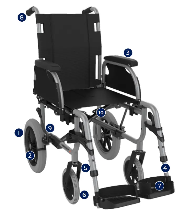 aspire MWS449300 Assist 2 Wheelchair 3