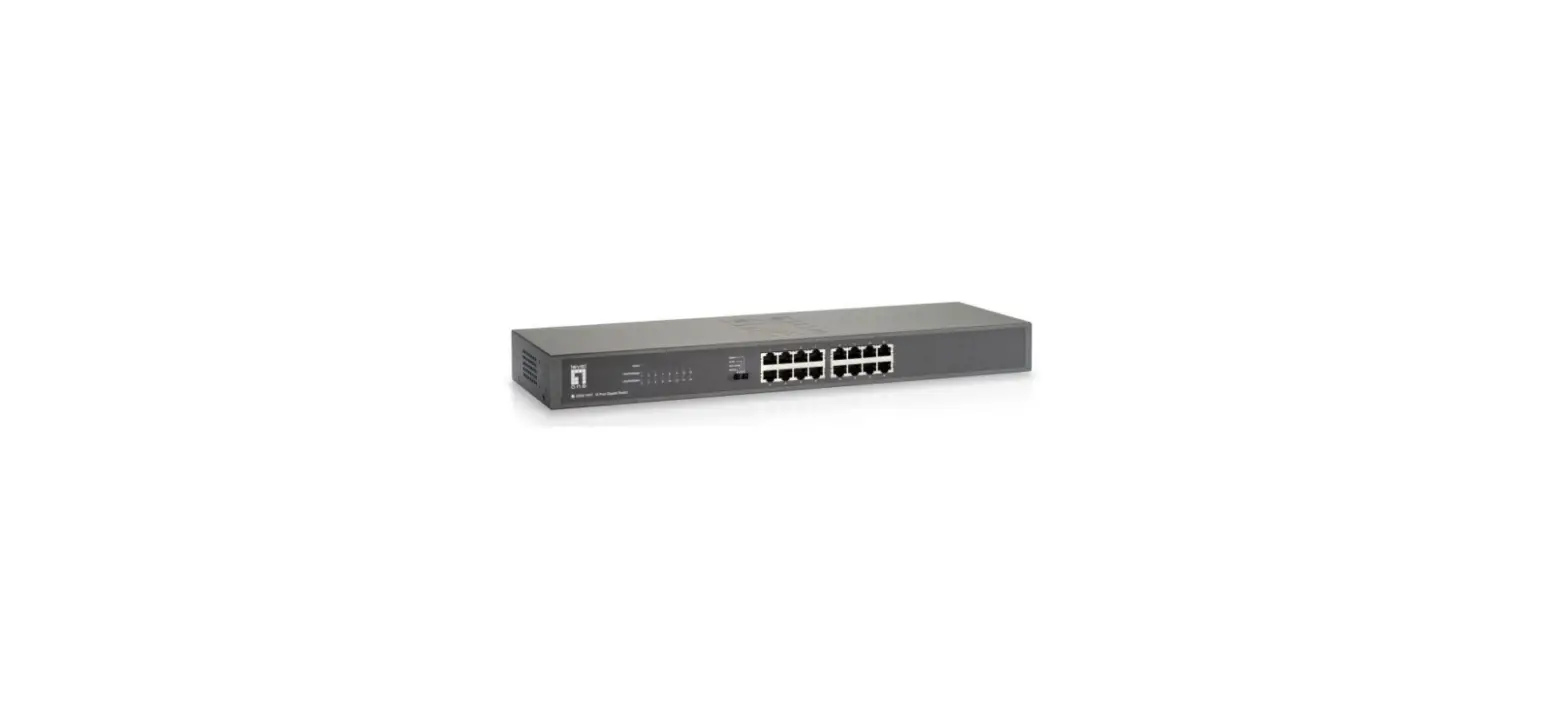 Level One Gsw-1657 16 Port Gigabit Switch Installation Guide