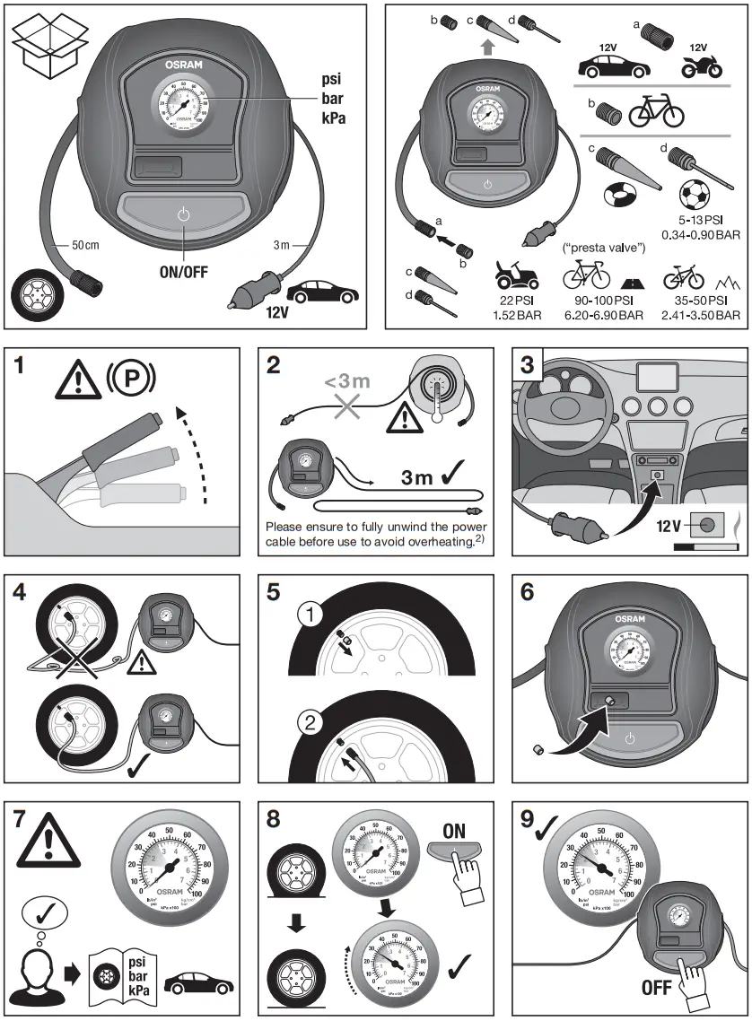 OSRAM TYREinflate 200 Automotive - 1