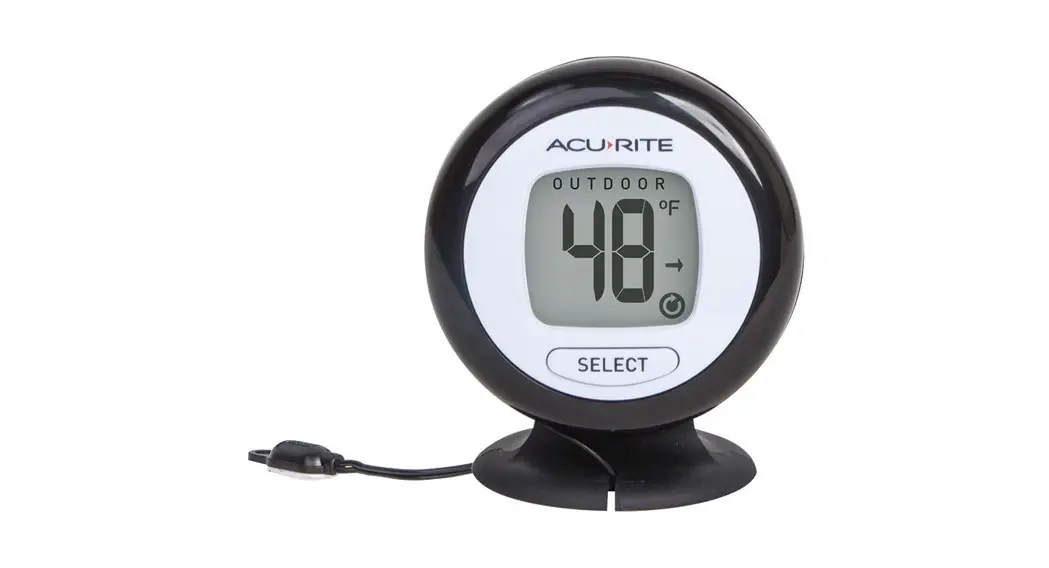 Acurite 00568sbdi Thermometer With Wired Sensor Instruction Manual