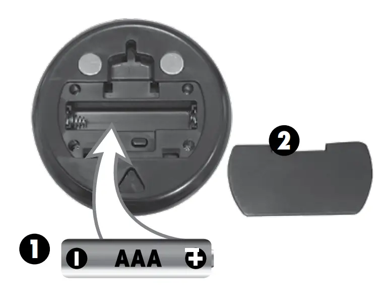 AcuRite 00568SBDI Thermometer with Wired Sensor - Install or Replace Battery