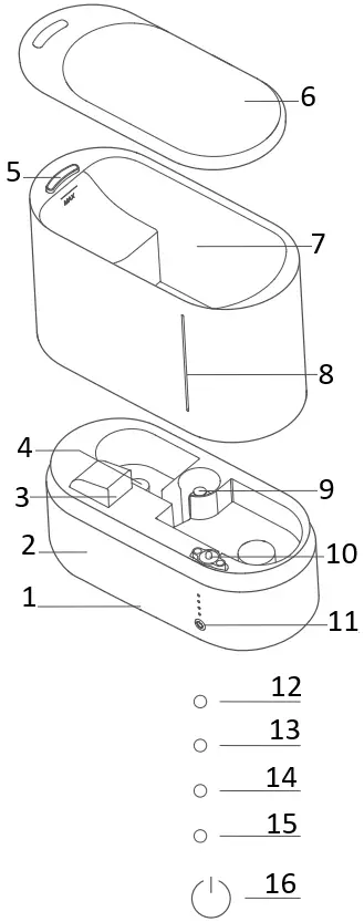 maxell HUM2200 Smart Humidifier A 2