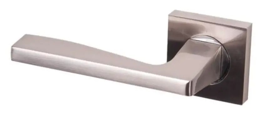 Sylvan E64 Dummy Trim Lever Handle Satin Nickel Plate Installation Guide