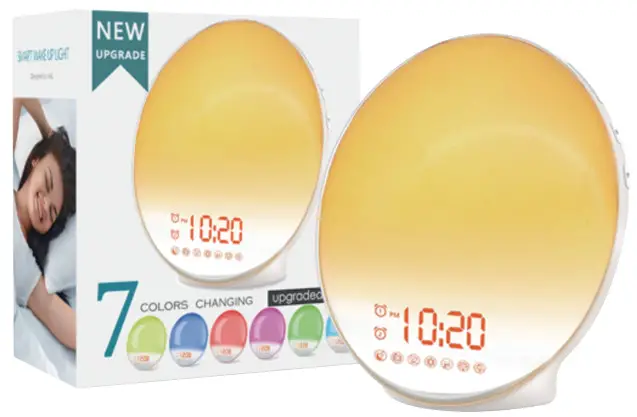 JALL B081CHLF46 Sunrise Alarm Clock -