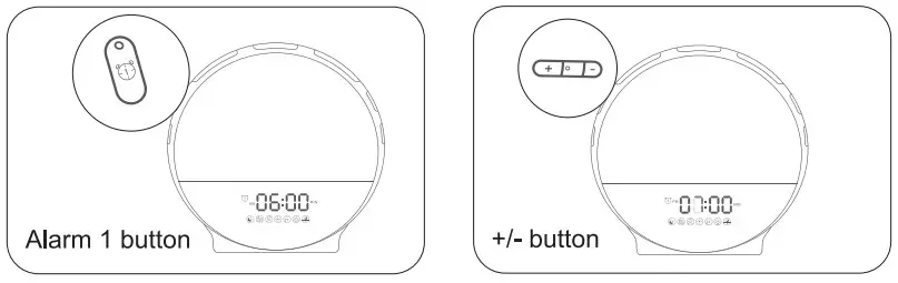 JALL B081CHLF46 Sunrise Alarm Clock -3
