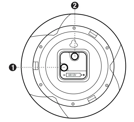 NEXTIME PWAR4321 Wall Time Clock -