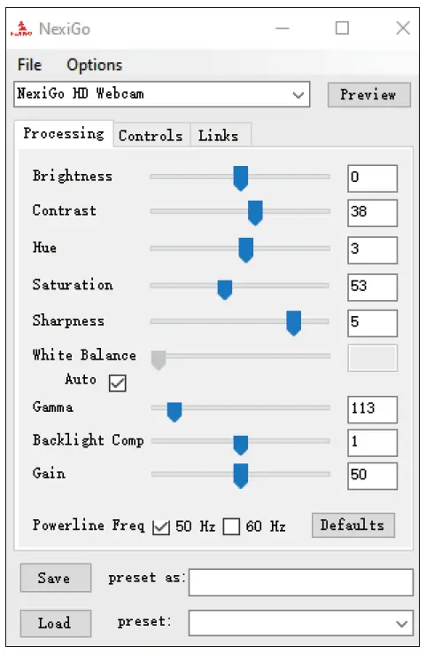 NEXIGO N990 4K PTZ Conference Camera 1