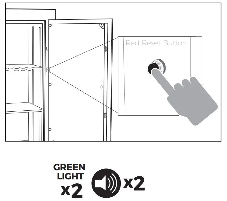 SPORTS AFIELD SA5520INS-BIO Instinct 18-Gun Fireproof Biometric Gun Safe - Fig 11
