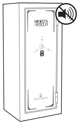 SPORTS AFIELD SA5529INS-BIO Biometric Instinct Series 30-Minute Safe - fig 12