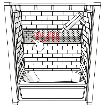 MANSFIELD LOW-6100-00 NexTile 30-in L x 60-in W x 60-in H 4-Piece White Fiberglass 18