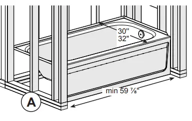 MANSFIELD LOW-6100-00 NexTile 30-in L x 60-in W x 60-in H 4-Piece White Fiberglass 3