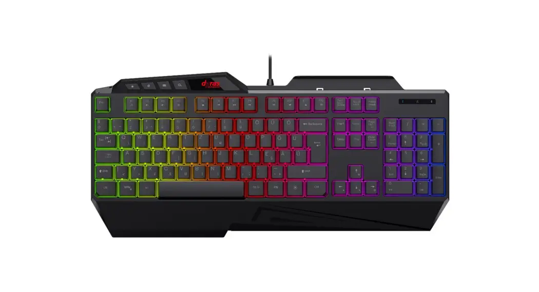 Dyras Gs-keyb488b Gaming Keyboard Instruction Manual