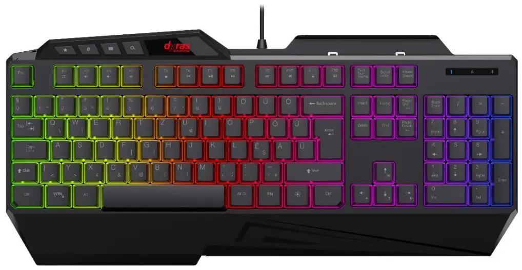 dyras GS KEYB488B Gaming Keyboard