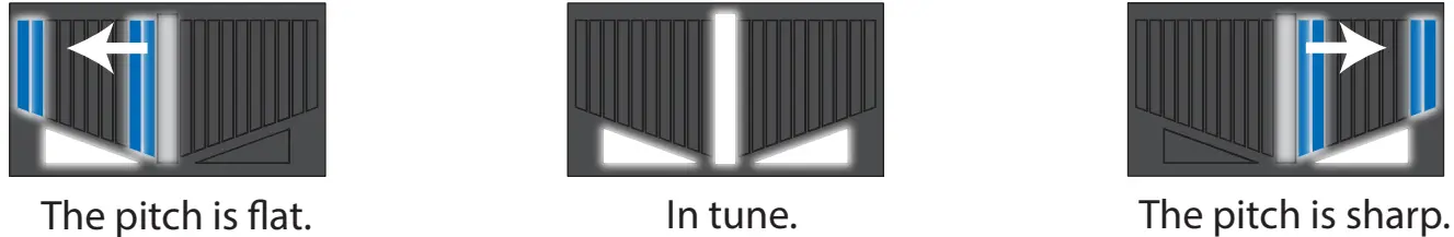 KORG Pitchblack X PB-X Pedal Tuner Black Compact Ultra-FIG10