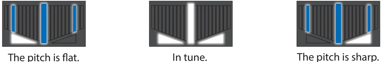 KORG Pitchblack X PB-X Pedal Tuner Black Compact Ultra-FIG11