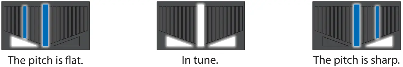 KORG Pitchblack X PB-X Pedal Tuner Black Compact Ultra-FIG8