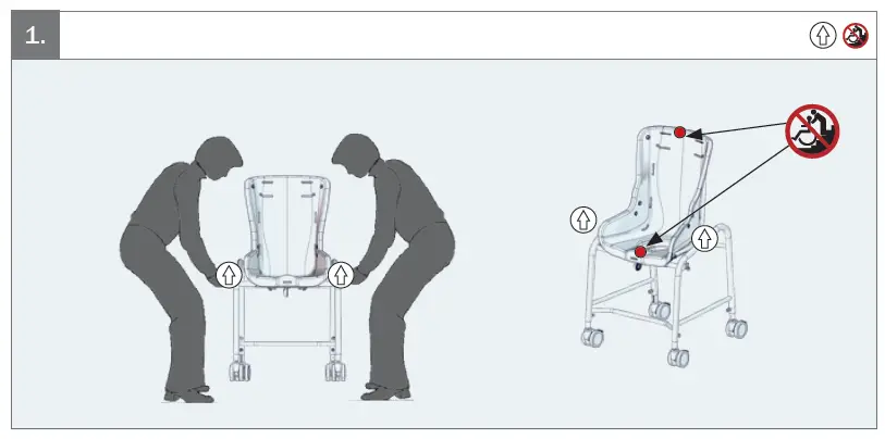 R82 Swan Toilet and Bathing Chair 12