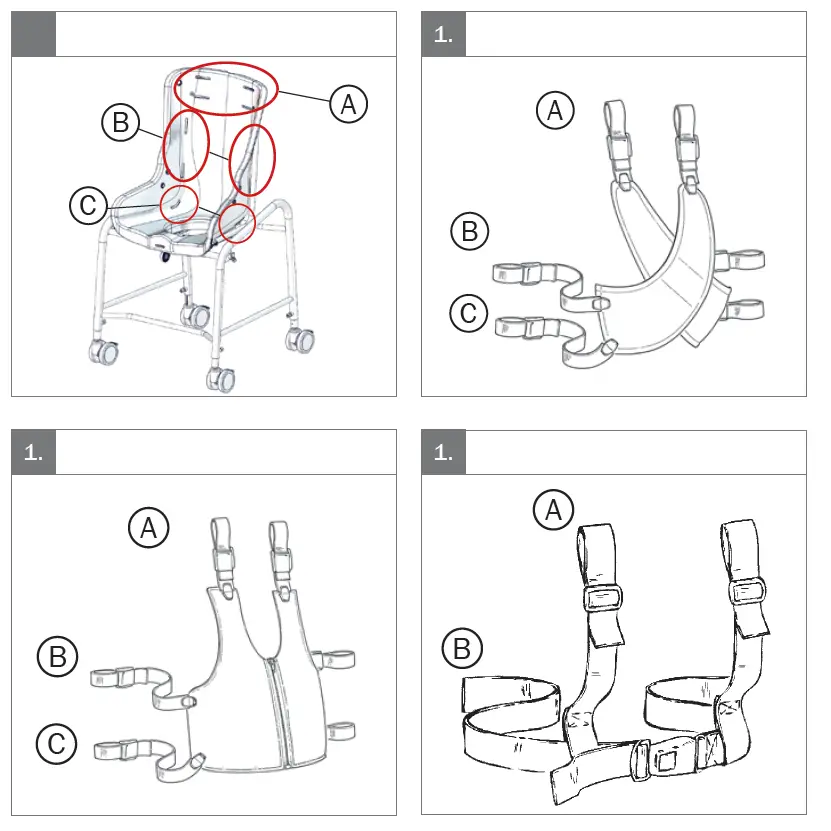 R82 Swan Toilet and Bathing Chair 8
