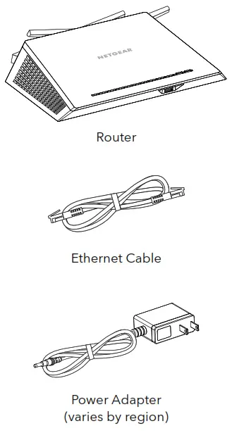 NETGEAR Nightawhawk AC1900 Smart WiFi Router R7000 -Contents