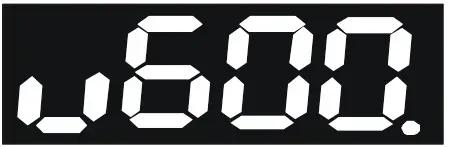 DELTA VFD M Series Inverter 3 Phases - Displayed Message 3