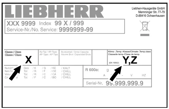 LIEBHERR FKUv 1610 Beverage Cooler - fig 2