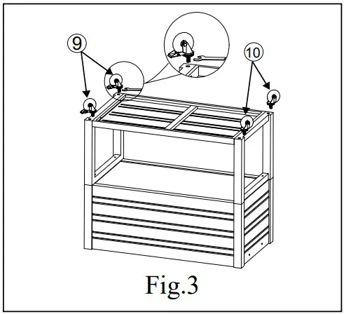 RED SHED HOME GIFTS 1999074 80 QT Wood Finish Cooler - Fig 3