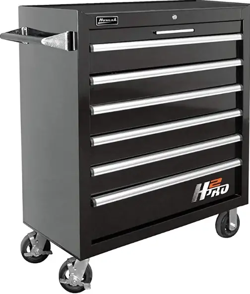 Homak-BK04041062-41-Inch-Black-6-Drawer-Roller-Cabinet-PRO