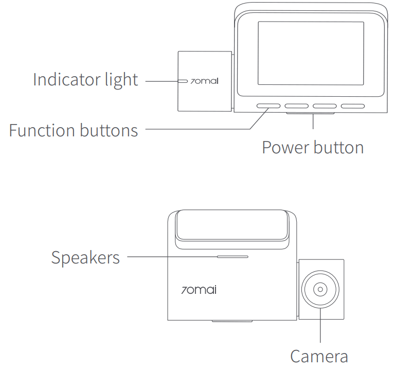 xiaomi 70mai Dash Cam Lite - Product overview
