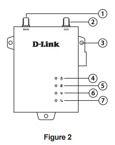 D-Link DWM-312 4G LTE M2M Router Installation Guide - Figure 2