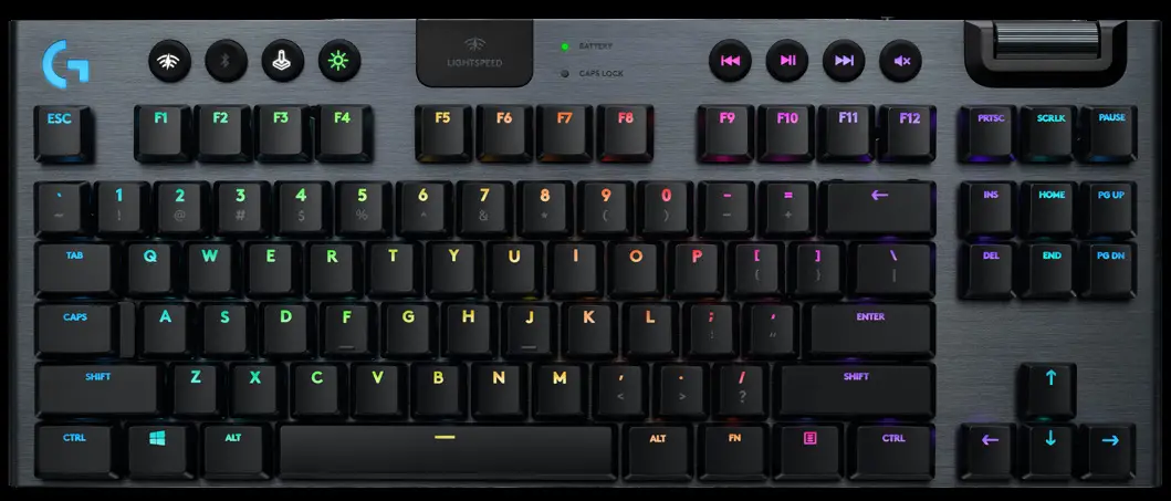 logitech G915 TKL LIGHTSPEED Wireless RGB Mechanical Gaming Keyboard