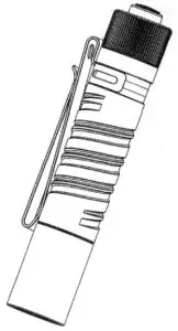 OLIGHT i5T EOS Brass LED Flashlight