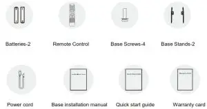 ALLVIEW 32ATC6500-H Smart TV - Accessories