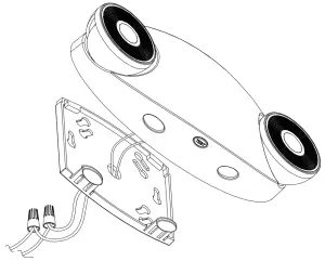 super bright leds EL2 CRW LED Emergency Light - Installation2