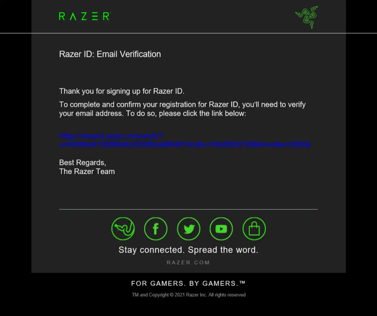 create a Razer Synapse 3 account