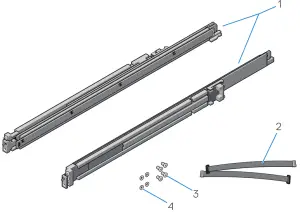 DELL Rail - rail assembly