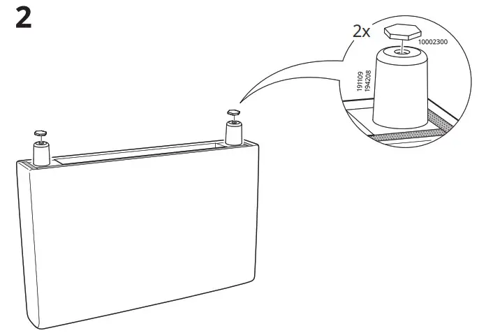 IKEA VIMLE Frame Armrest- 2