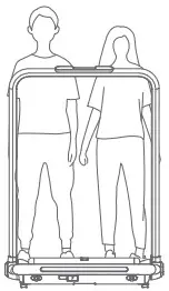 KINGSMITH TRF0FB Smart Foldable Treadmill - person