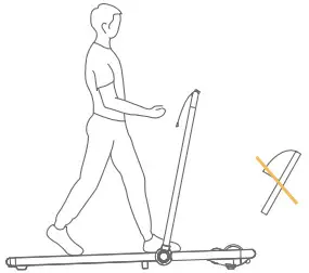 KINGSMITH TRF0FB Smart Foldable Treadmill - sports shoes