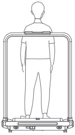 KINGSMITH TRF0FB Smart Foldable Treadmill - walk backward