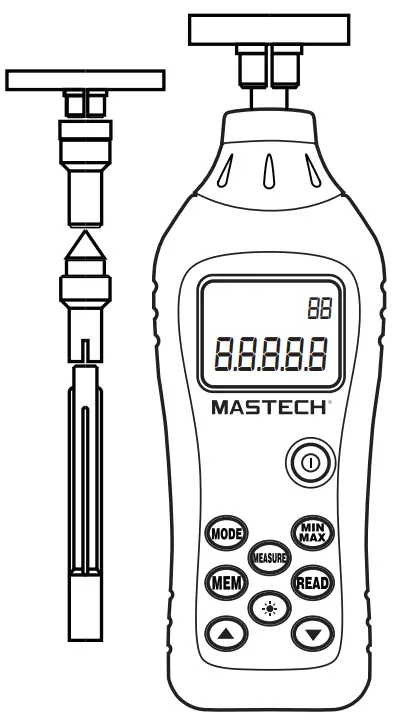 MASTECH MS6208A Digital Tachomete