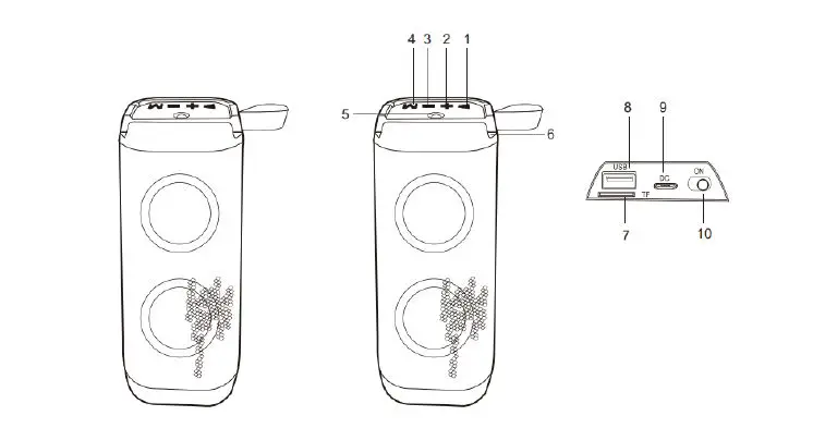 Shenzhen Qualitronic Technology QT-916BT Bluetooth Speaker fig-1