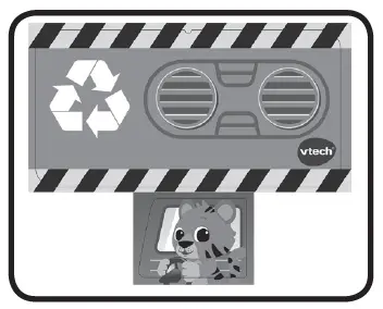 vtech 80-541800 Sort and Recycle Ride-On Truck FIG 3