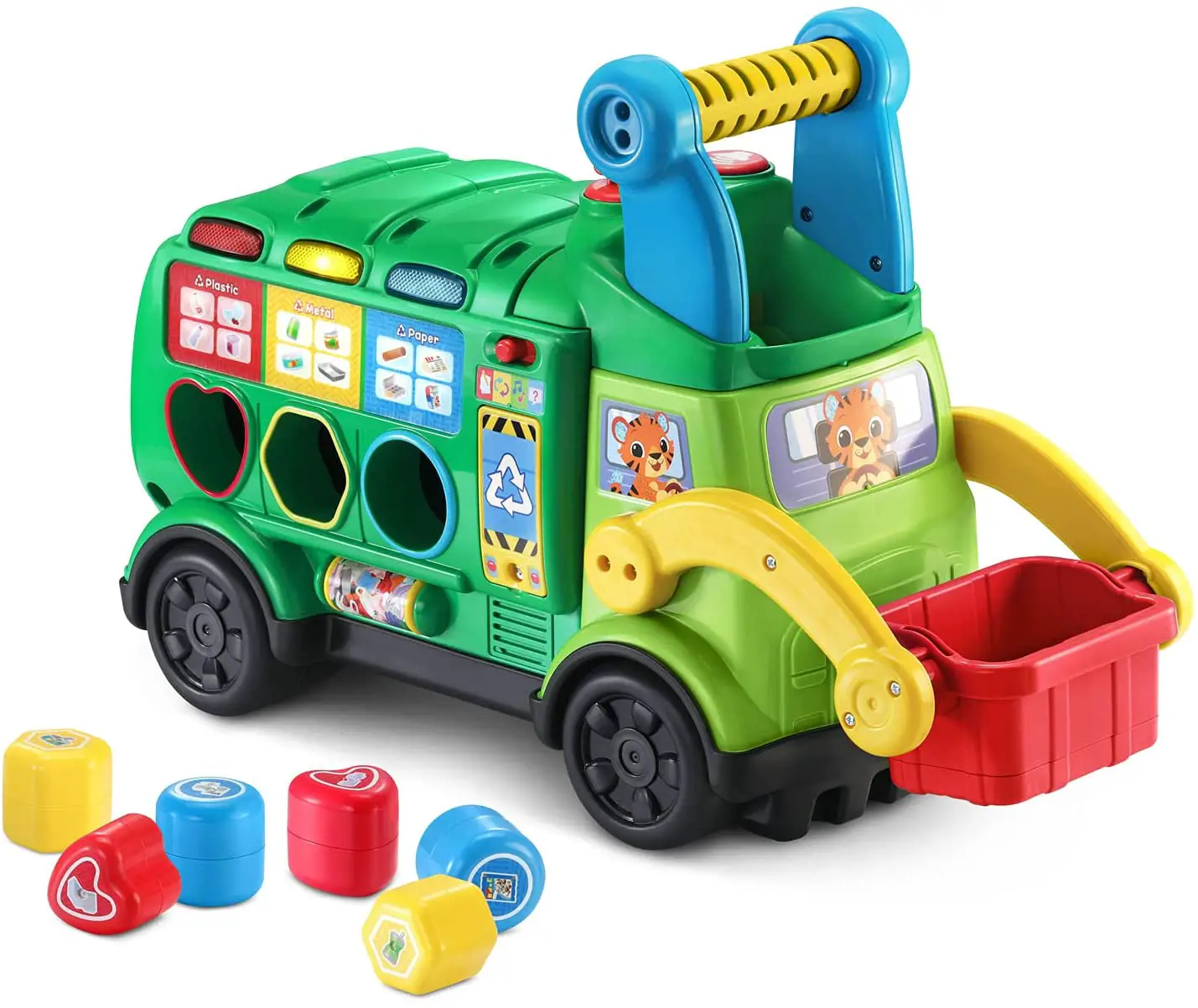 vtech 80-541800 Sort and Recycle Ride-On Truck IMAGE