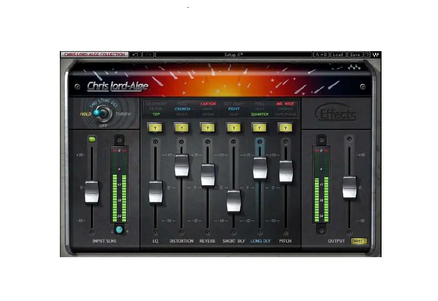 Waves Cla Effects Plug-in User Guide Waves Cla Effects Plug-in User Guide