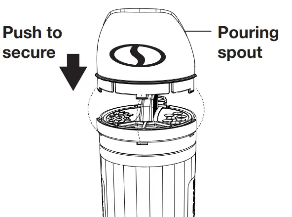 SNOWJOE SJSPD1 Handheld Multi Purpose Spreader - Assembly